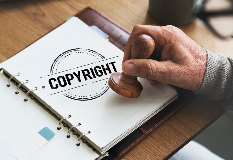 Copyright stamp